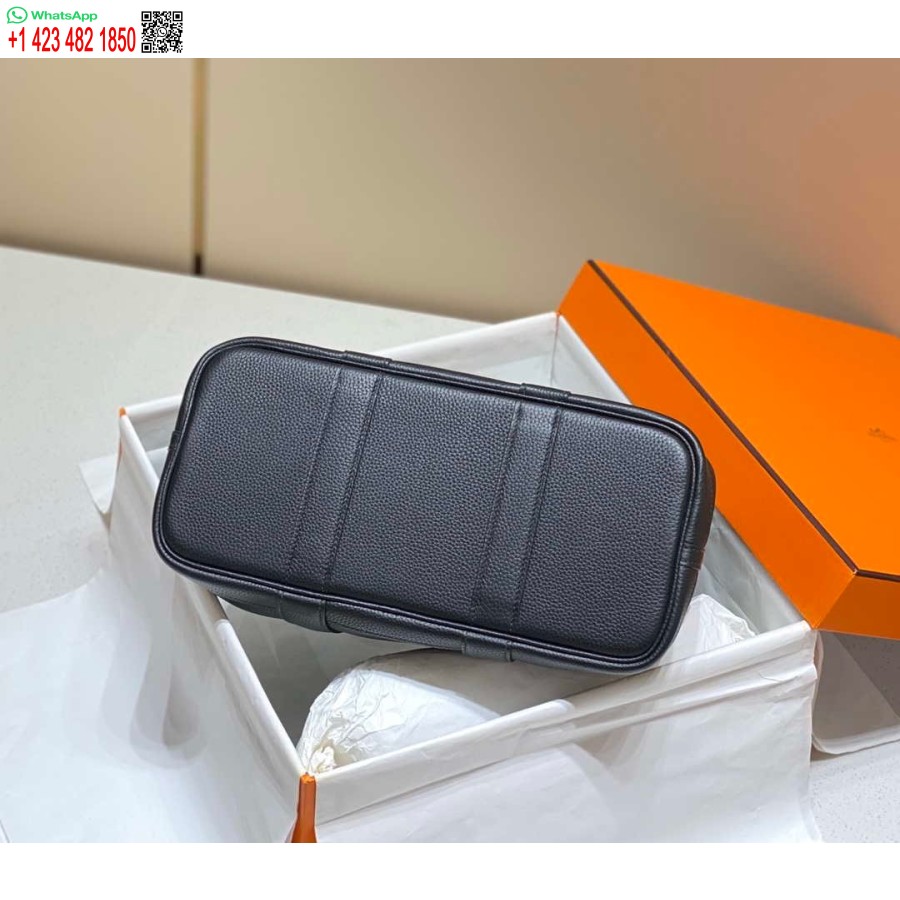 Replica Hermes Blackck Clemence Garden Party 30cm Väska H239047