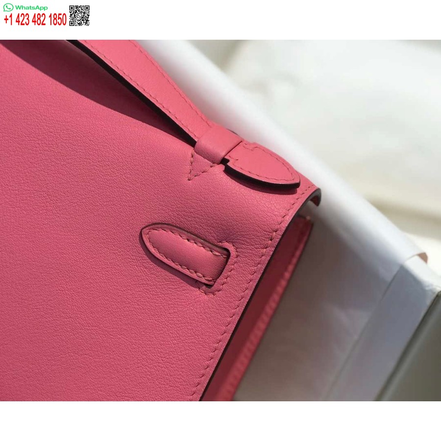 طبق الاصل هيرميس ميني كيلي بوشيت سويفت حقيبة جلدية مخلب الذهب H230250