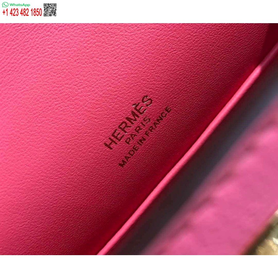 طبق الاصل هيرميس ميني كيلي بوشيت سويفت حقيبة جلدية مخلب الذهب H230250