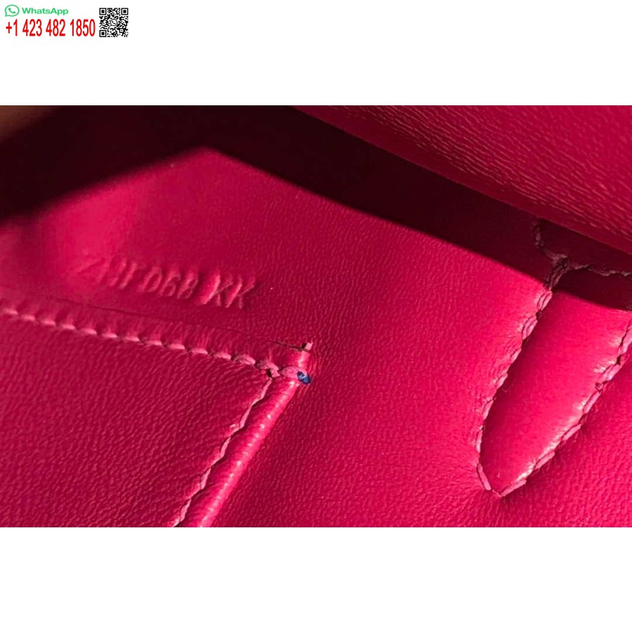 ماکت هرمس کلی پوچت کیف کلاچ چرمی سویفت نقره ای H230263