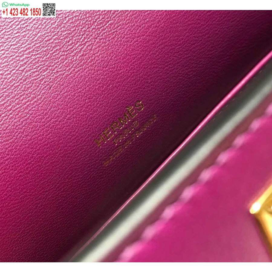 طبق الاصل هيرميس كيلي بوشيت سويفت حقيبة جلدية مخلب الذهب H230273