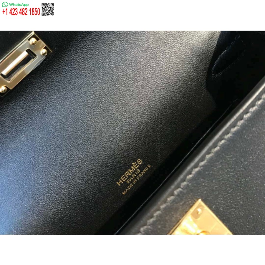 ماکت هرمس کلی پوچت کیف کلاچ چرمی سوئیفت طلا H230270