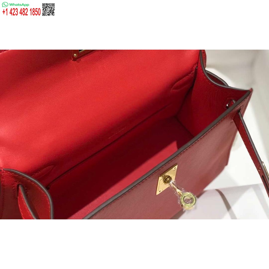 طبق الاصل هيرميس كيلي بوشيت سويفت حقيبة جلدية مخلب الذهب H230268