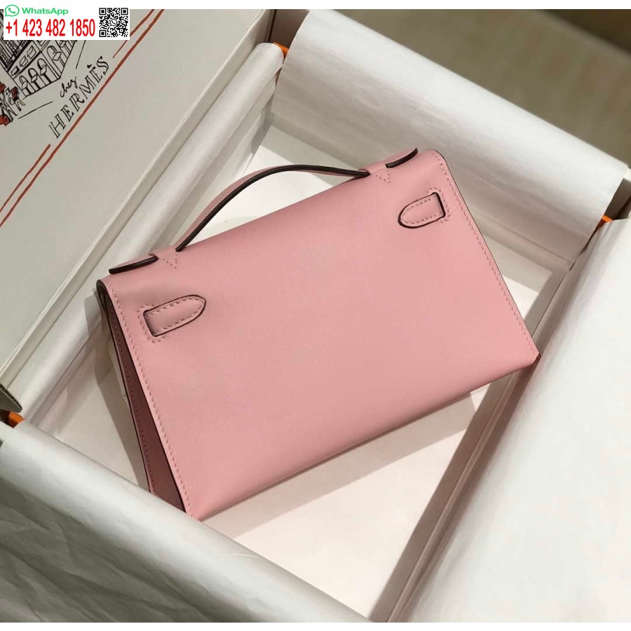 طبق الاصل هيرميس كيلي بوشيت سويفت حقيبة جلدية مخلب الذهب H230251