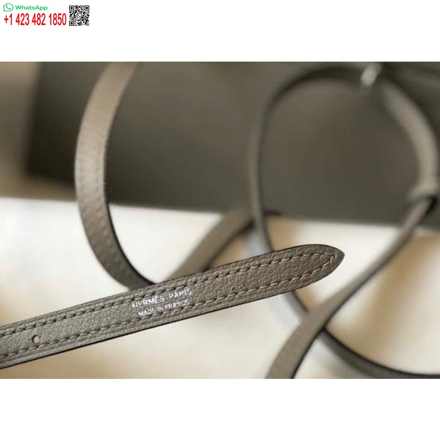 Replica Hermes Kelly Danse 22cm Geanta Piele 20356 Gri