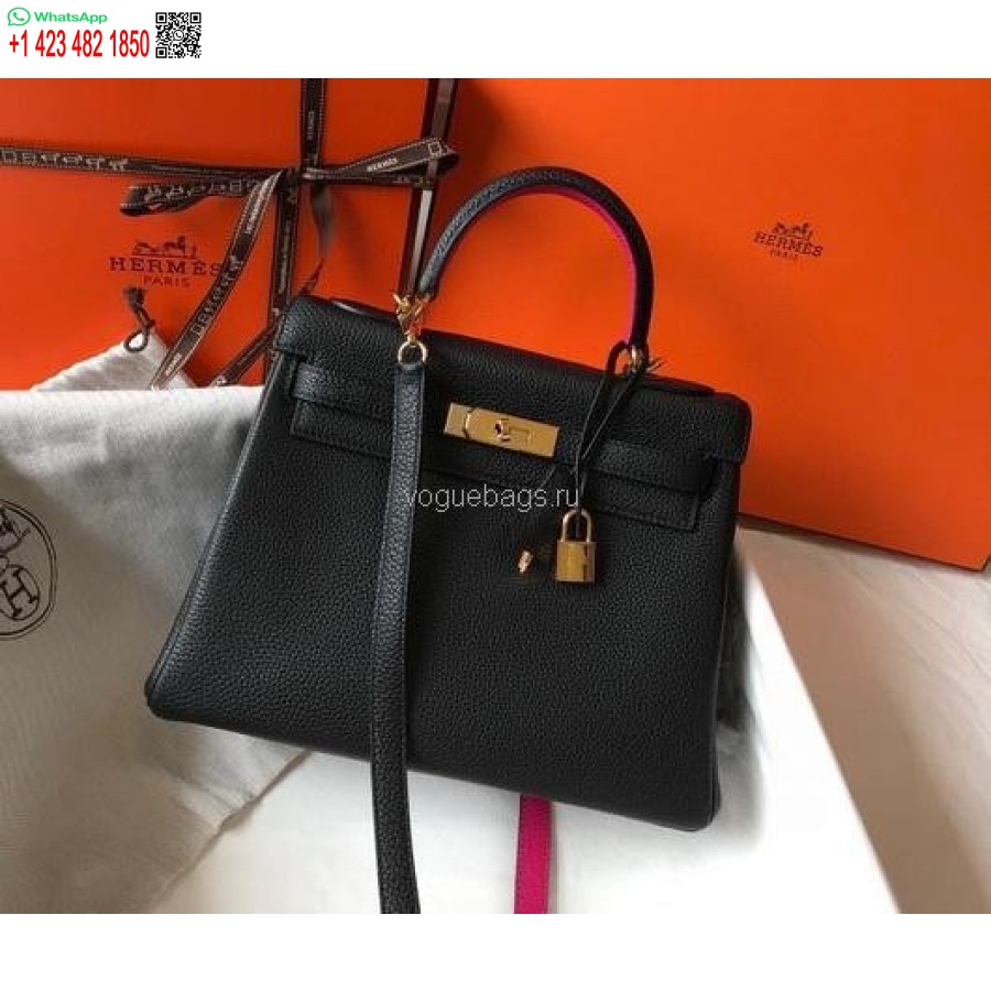 طبق الاصل هيرميس كيلي دانس 20318 مصمم حمل حقيبة حزام الكتف 28 32 سم أسود