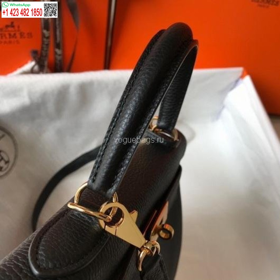 طبق الاصل هيرميس كيلي دانس 20318 مصمم حمل حقيبة حزام الكتف 28 32 سم أسود