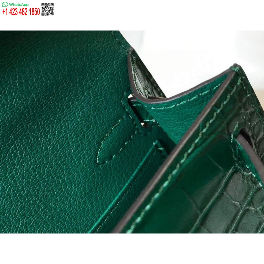 ماکت هرمس کیسه کیلی طرح هرمس 19 سانتی متر شانه مینی کیف سبز 20452