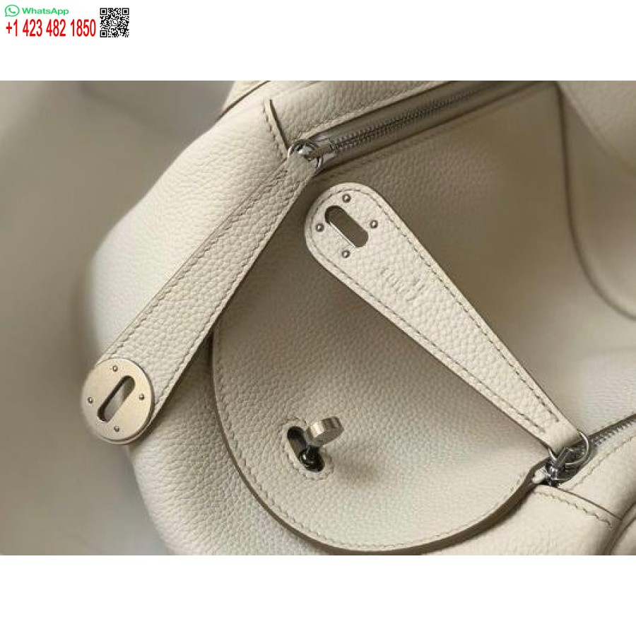 ماکت هرمس لیندی 26 سانتیمتری کیفهای سرشانهای نقرهای سفید