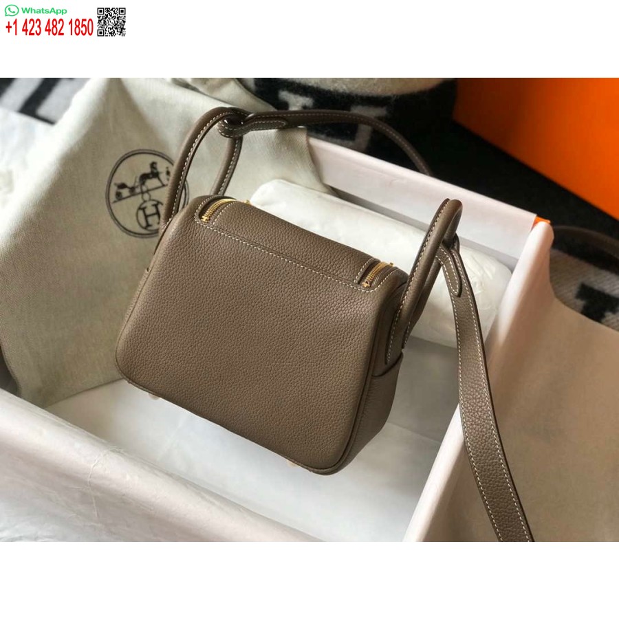 Replica Hermes H079086ck18 Mini Borsa Lindy 19 Cm Semi-manuale H231911