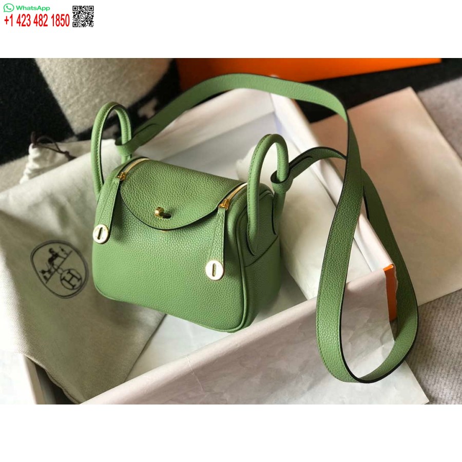 Replika Hermes H079086ck18 Mini Torbica Lindy 19 Cm Polročna H231904