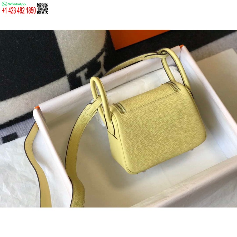 Replika Hermes H079086ck18 Mini Torbica Lindy 19 Cm Polročna H231902