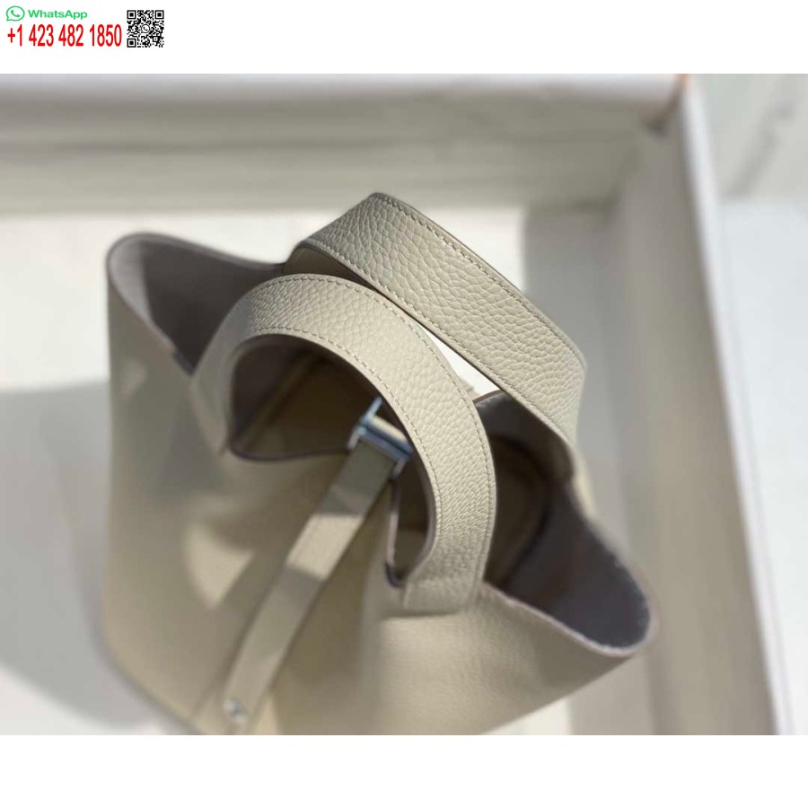 Replika Hermes H056289 Picotin Lock 18 22 Torba H330013 Srebro