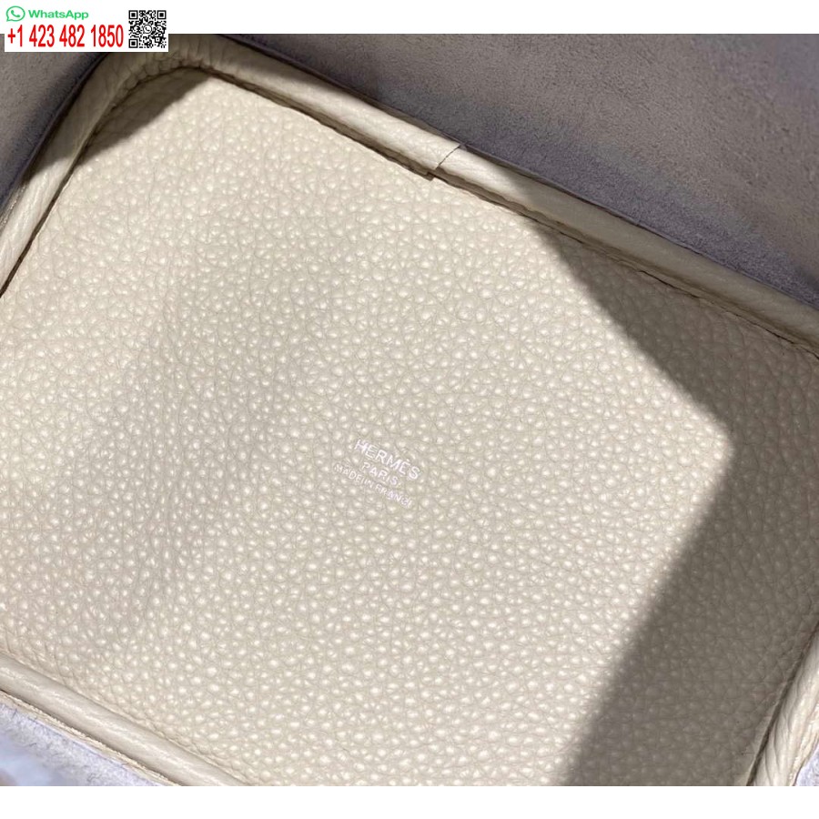 Replika Hermes H056289 Picotin Lock 18 22 Torba H330013 Srebro