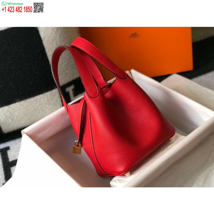Реплика Hermes H056289 Пикотиновый замок 18 22 сумка H330005