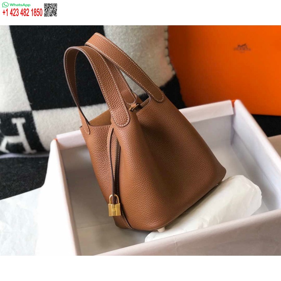 Реплика Hermes H056289 Пикотиновый замок 18 22 сумка H330002