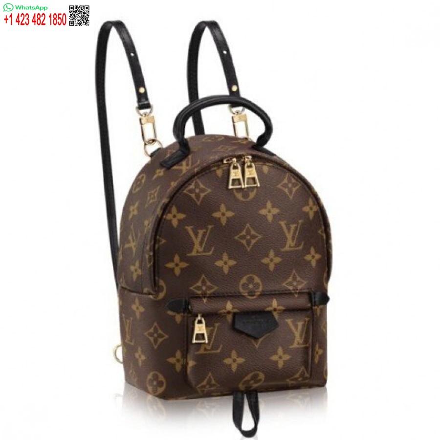 Kopi Louis Vuitton Palm Springs Mini Ryggsekk M41562 Blv017