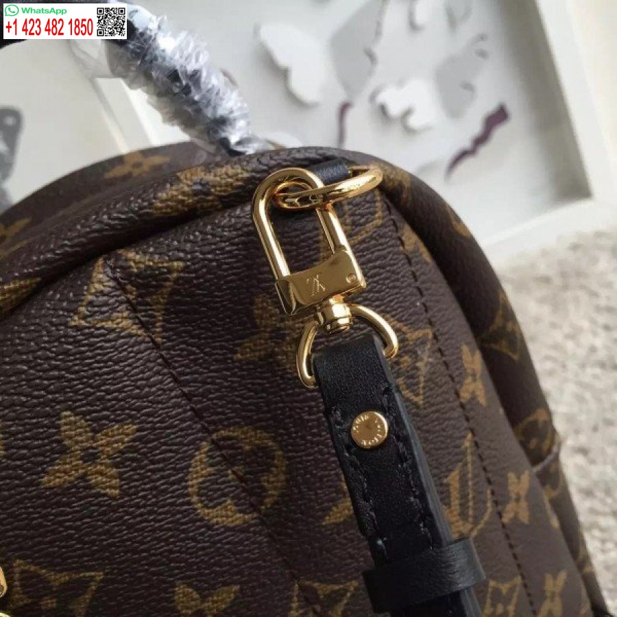 Kopi Louis Vuitton Palm Springs Mini Ryggsekk M41562 Blv017