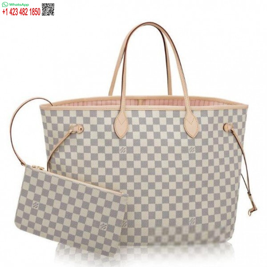 Réplique Louis Vuitton Neverfull GM Sac Damier Azur N41604 Blv069