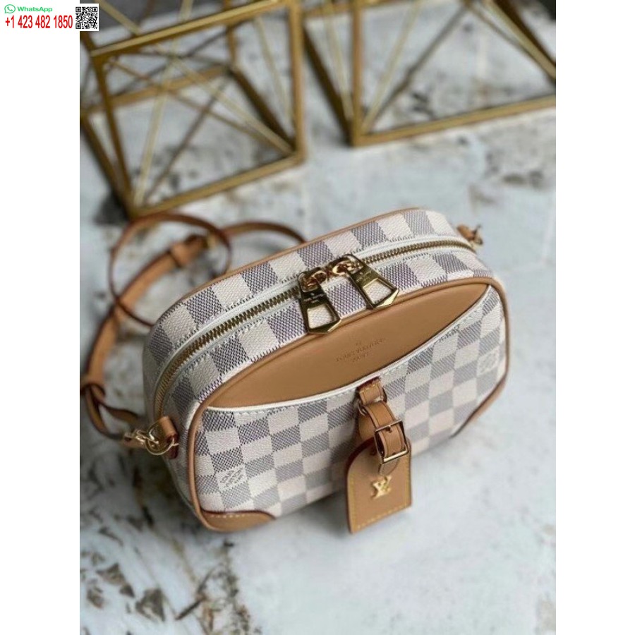 Replica Louis Vuitton Mini Deauville Bag Damier Azur N50048 BLV029