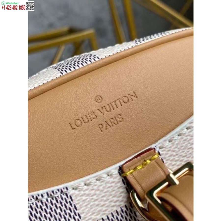 Replica Louis Vuitton Mini Deauville Bag Damier Azur N50048 BLV029