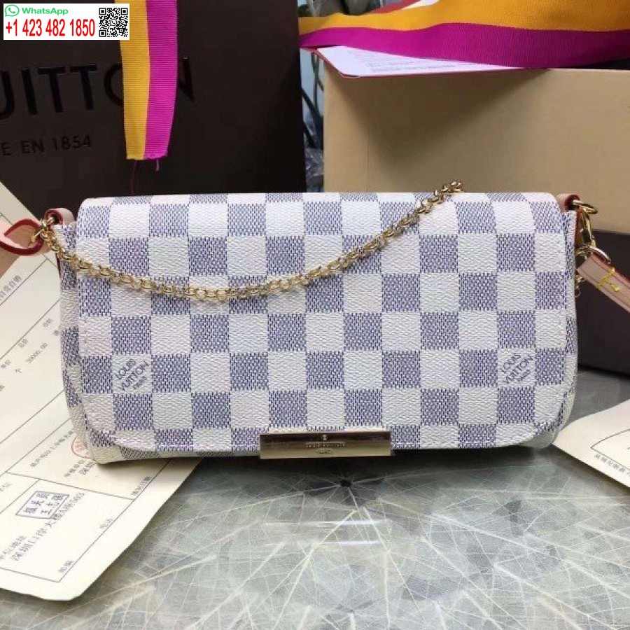 ρεπλίκα Louis Vuitton αγαπημένη τσάντα Pm Damier Azur N41277 Blv057