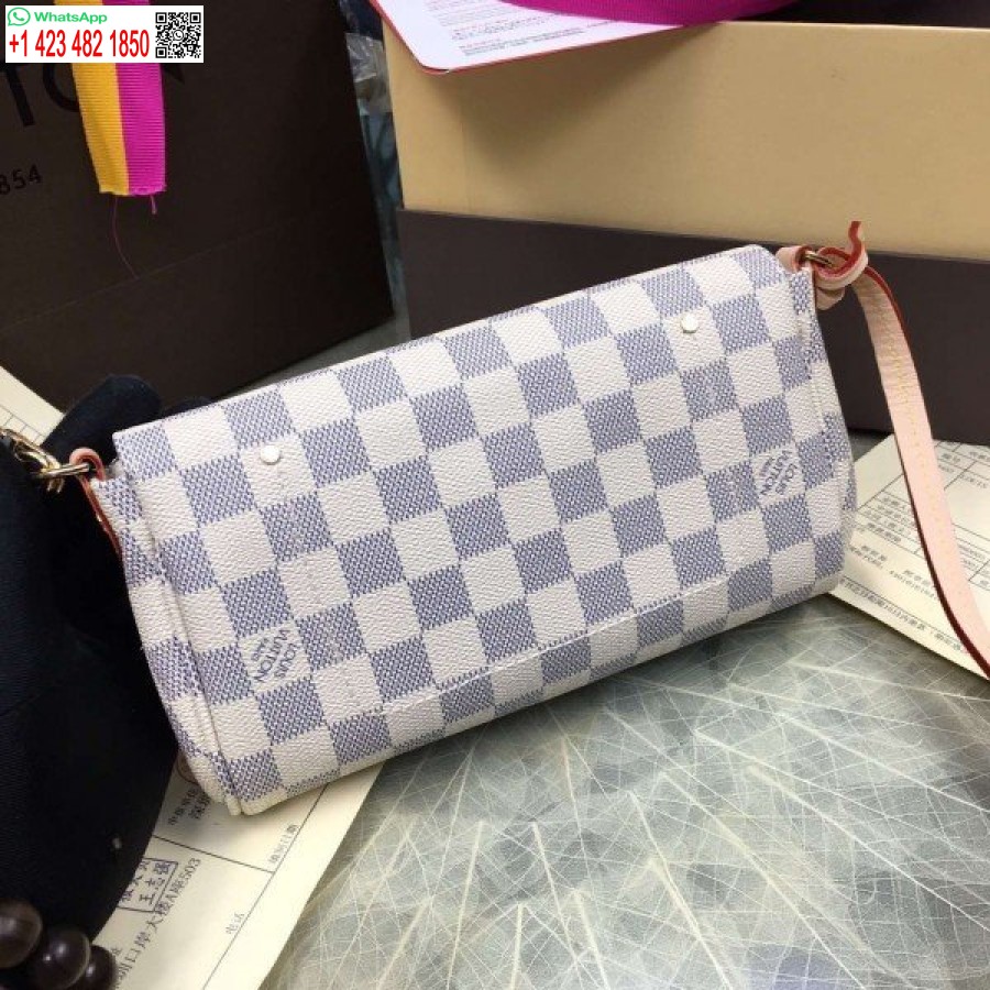 ρεπλίκα Louis Vuitton αγαπημένη τσάντα Pm Damier Azur N41277 Blv057