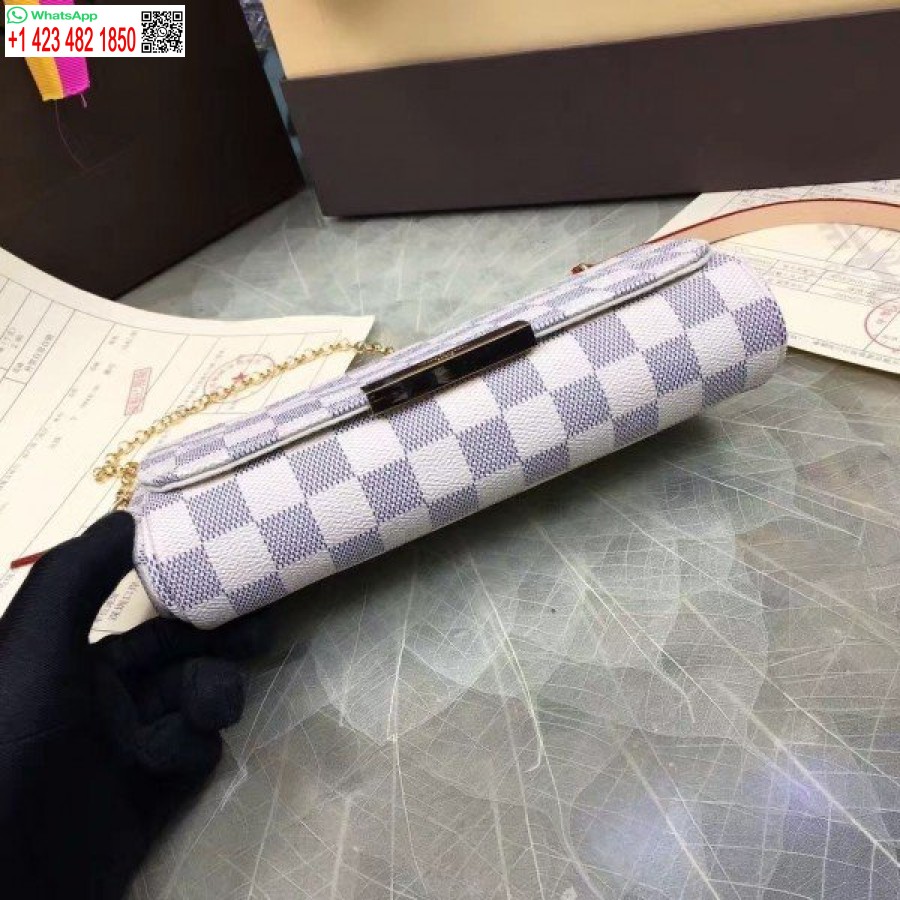 ρεπλίκα Louis Vuitton αγαπημένη τσάντα Pm Damier Azur N41277 Blv057