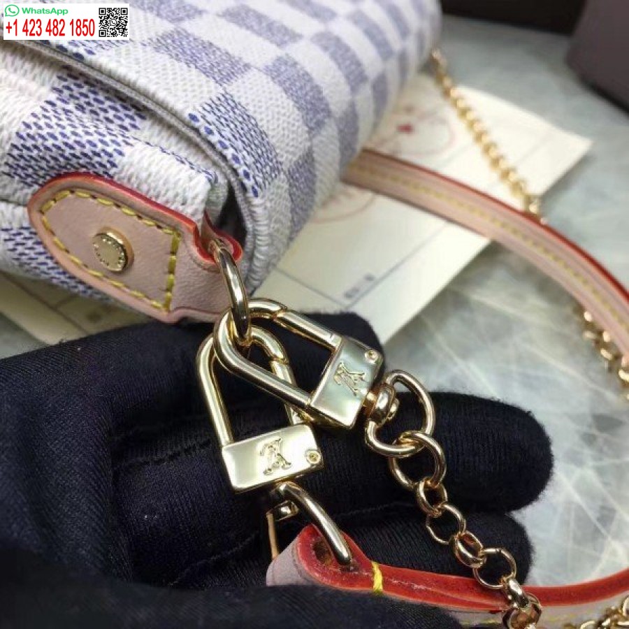 ρεπλίκα Louis Vuitton αγαπημένη τσάντα Pm Damier Azur N41277 Blv057