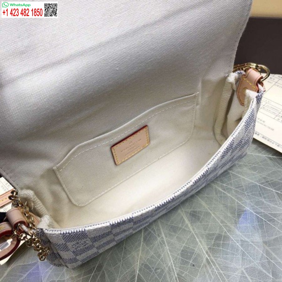 ρεπλίκα Louis Vuitton αγαπημένη τσάντα Pm Damier Azur N41277 Blv057