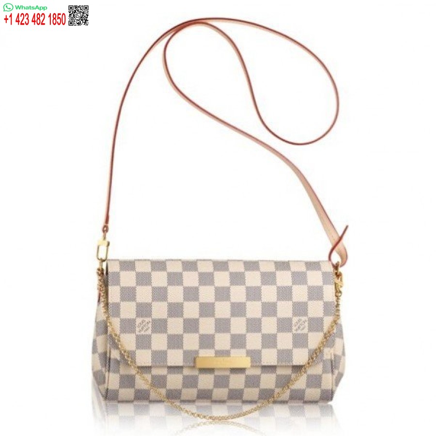 Réplique Louis Vuitton Sac Mm Préféré Damier Azur N41275 Blv058