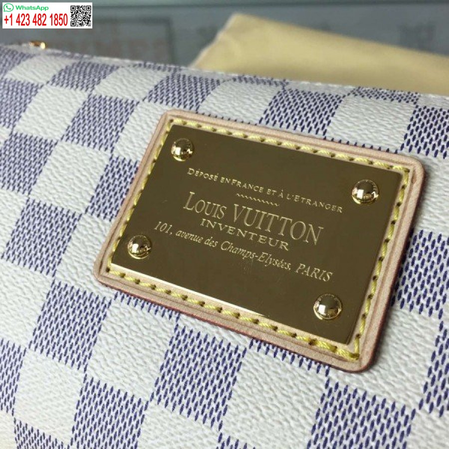 Replica Clutch Louis Vuitton Eva Damier Azur N55214 Blv063