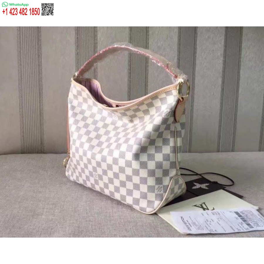 Replik Louis Vuitton Entzückende PM-Tasche Damier Azur N41606 BLV067