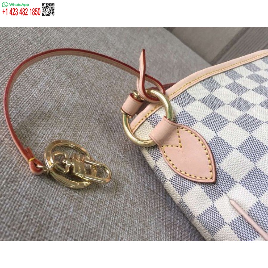 Replik Louis Vuitton Entzückende PM-Tasche Damier Azur N41606 BLV067