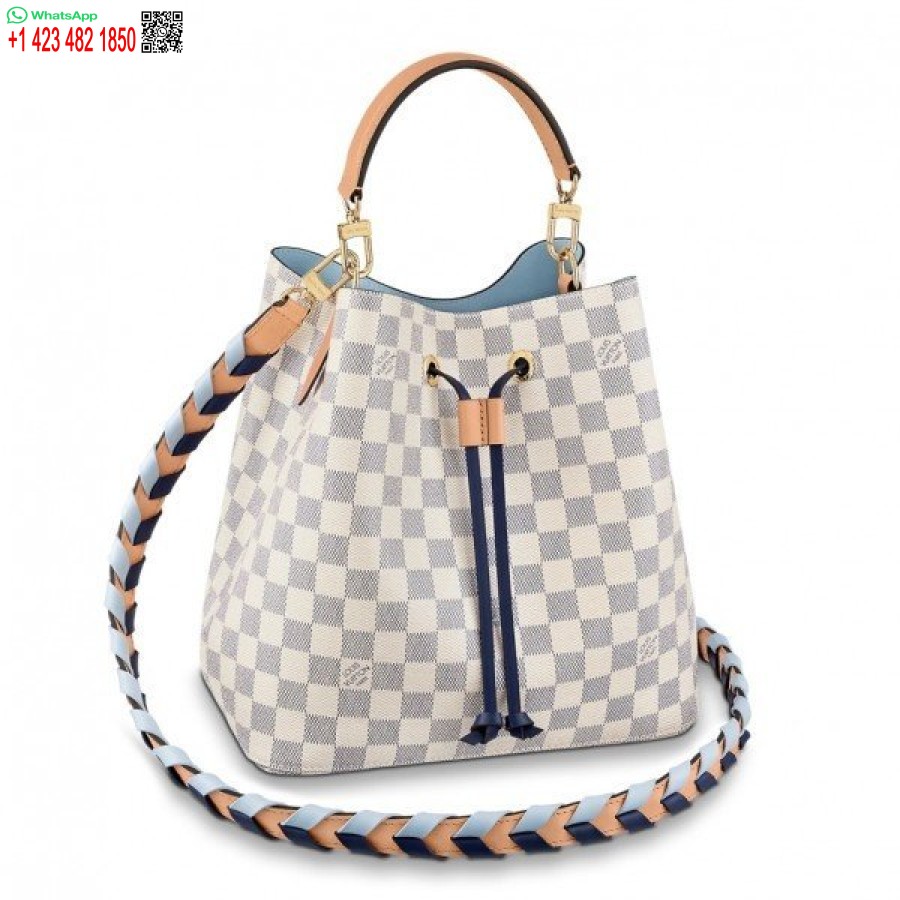 Réplique Louis Vuitton Damier Azur Neonoe Mm Avec Bracelet Tressé N50042 Blv044