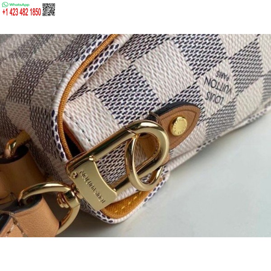 Replika Louis Vuitton Damier Azur Croisette Taška S Pleteným Popruhem N50053 Blv042