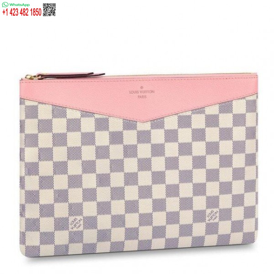 Replica Louis Vuitton Daily Poch Damier Azur N60260 Blv033