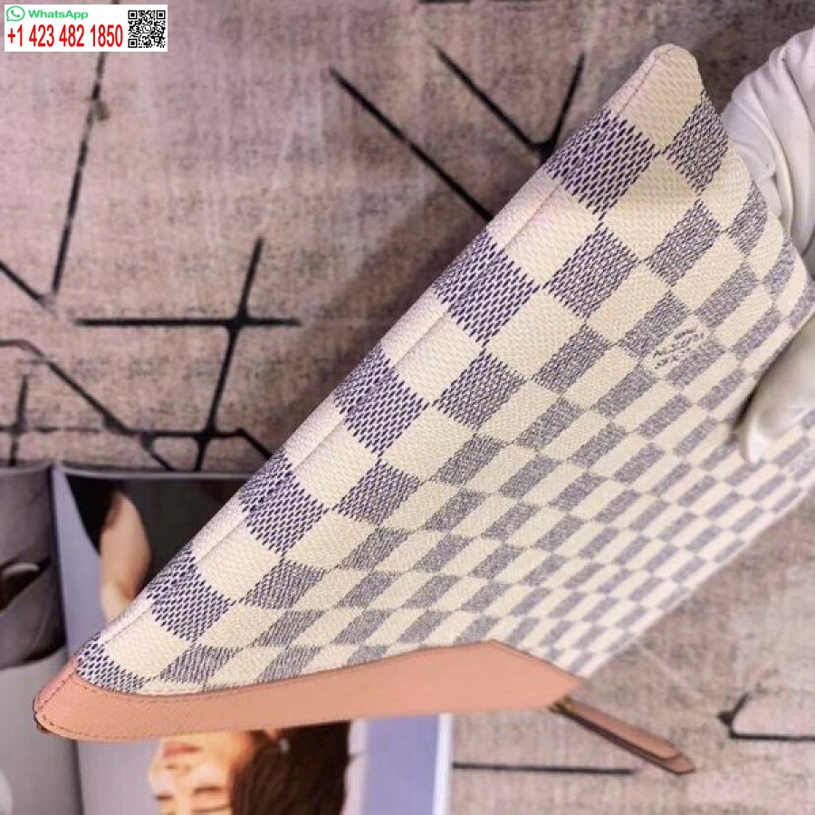 Replica Louis Vuitton Daily Poch Damier Azur N60260 Blv033