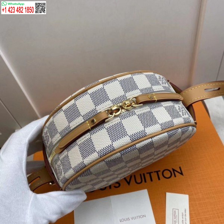 Replica Louis Vuitton Boite Chapeau Souple Pm Damier Azur N40333 Blv030