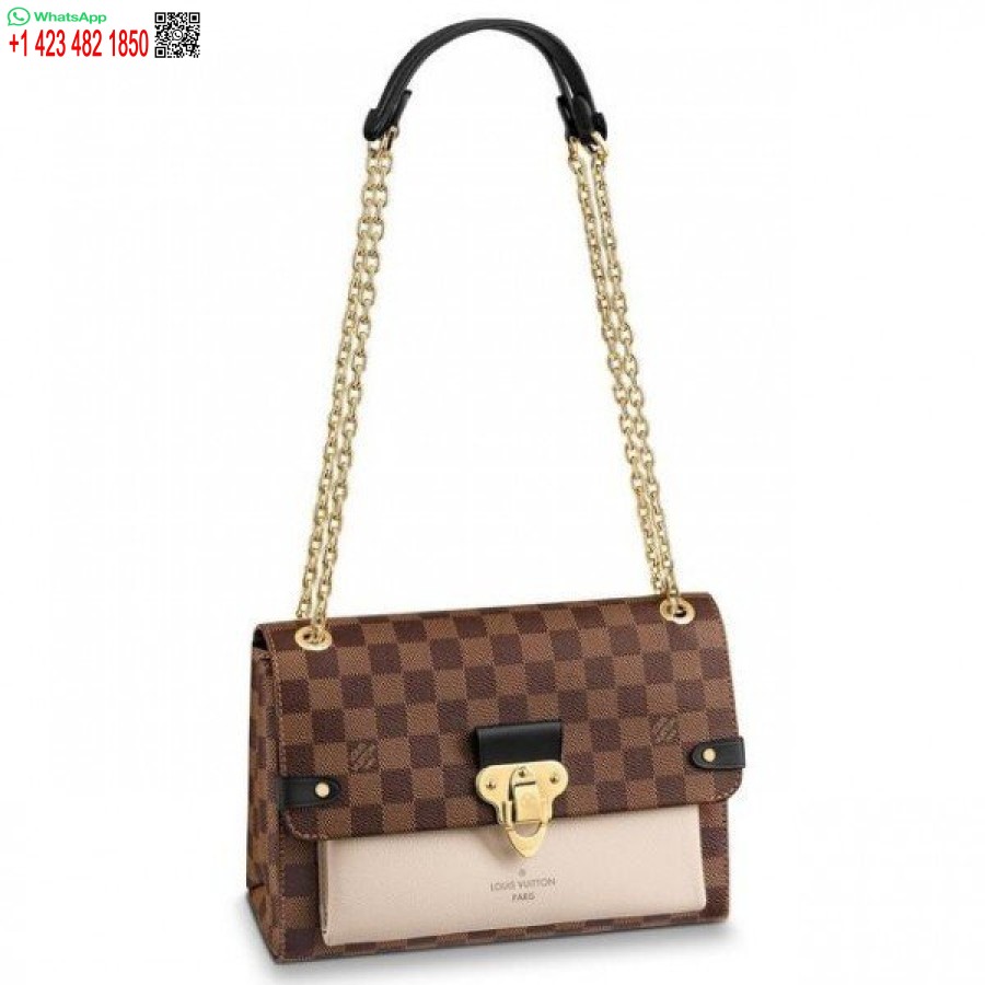 Réplique Louis Vuitton Vavin PM Sac Damier Ebène N40113 Blv085