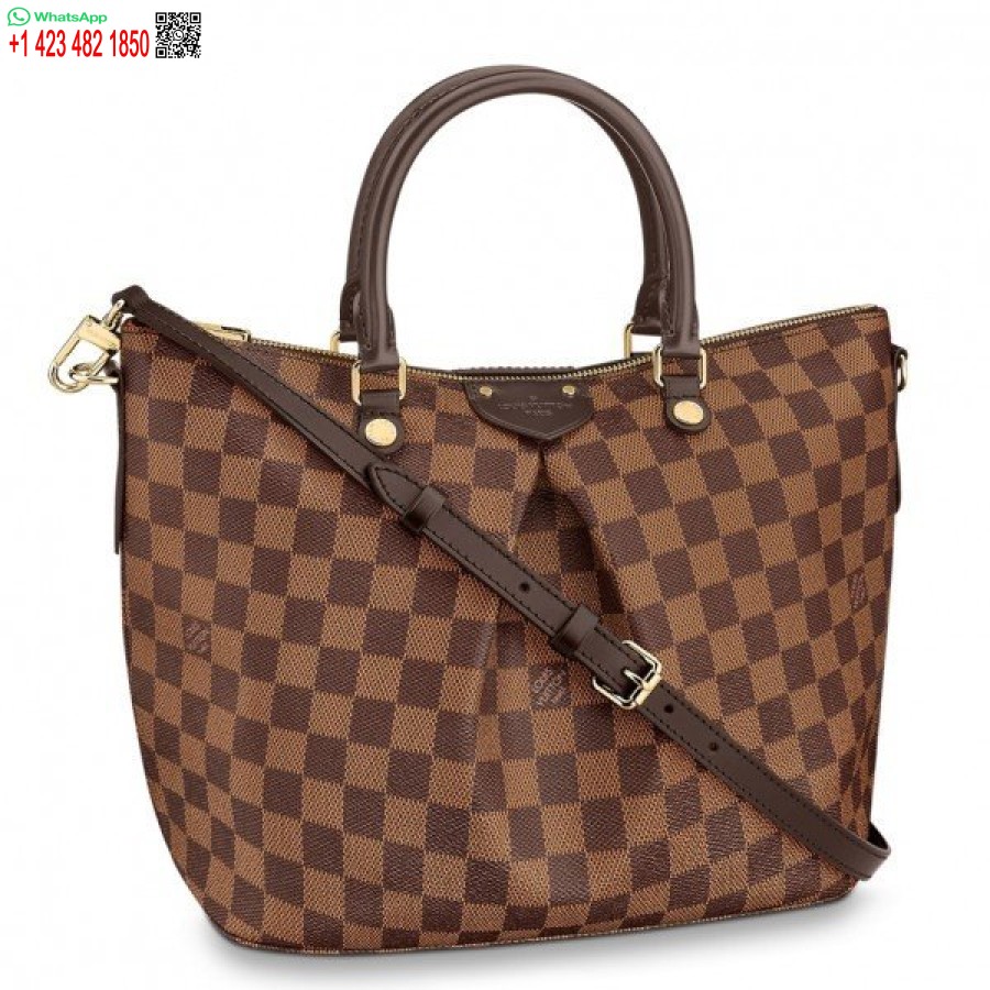 Réplique Louis Vuitton Siena Mm Sac Damier ébène N41546 Blv089