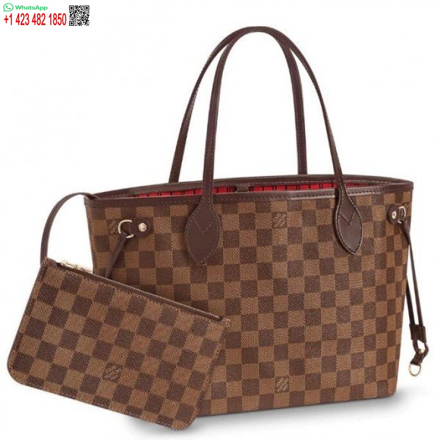 Replika Louis Vuitton Neverfull Pm Laukku Damier Ebene N41359 Blv098