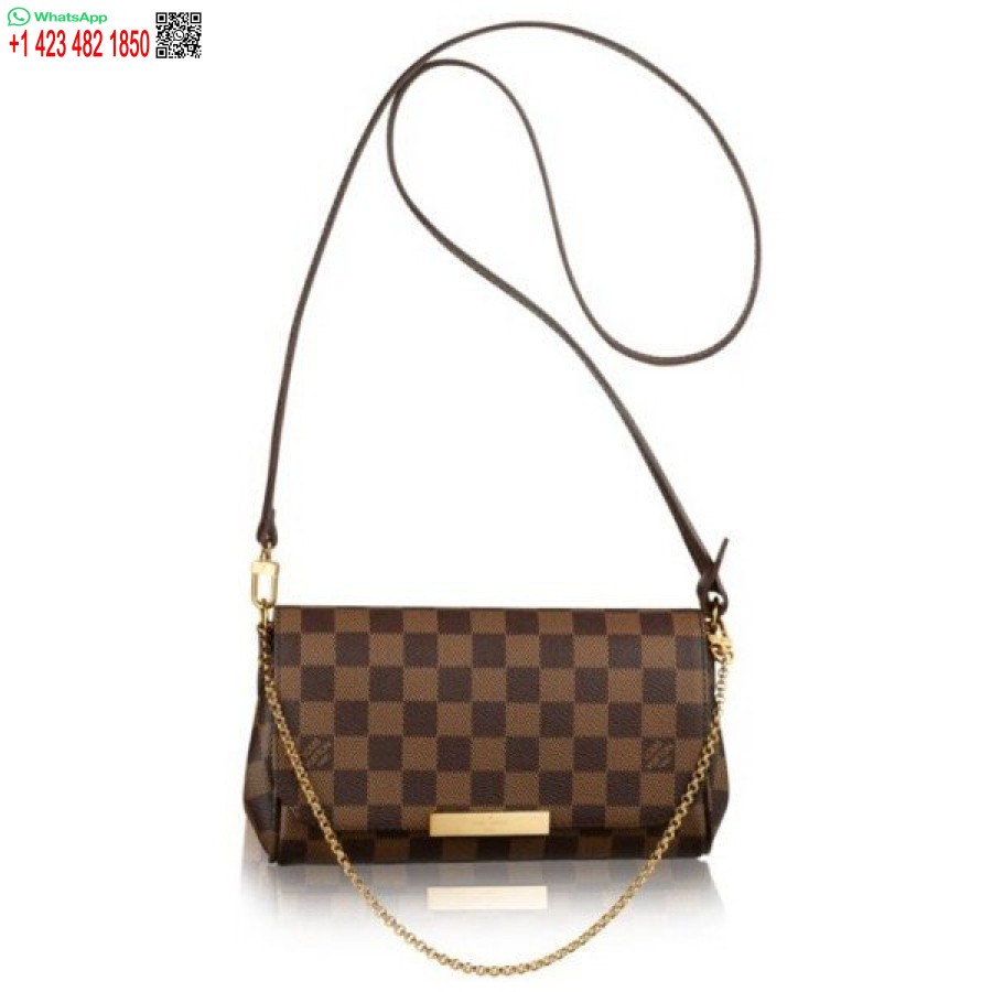 Replika Tas Pm Favorit Louis Vuitton Damier Ebene N41276 Blv115