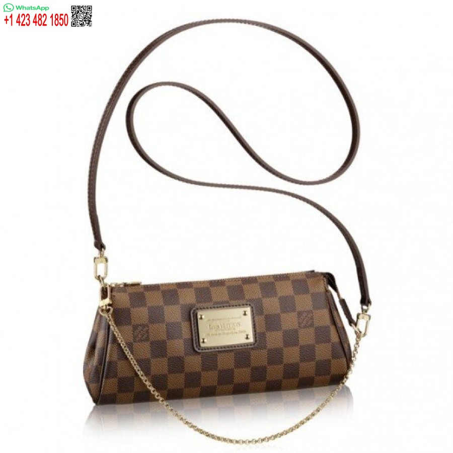 Replika Kopling Louis Vuitton Eva Damier Ebene N55213 Blv125