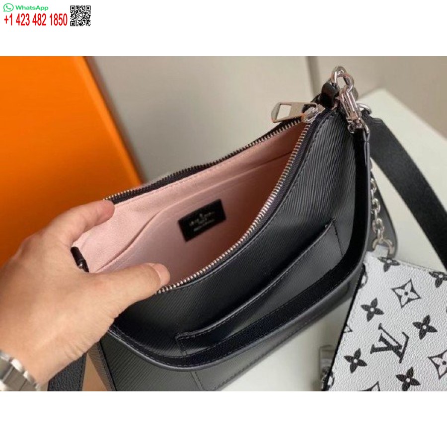 Replica Louis Vuitton White Marelle Bag Epi Leather M80689 BLV166