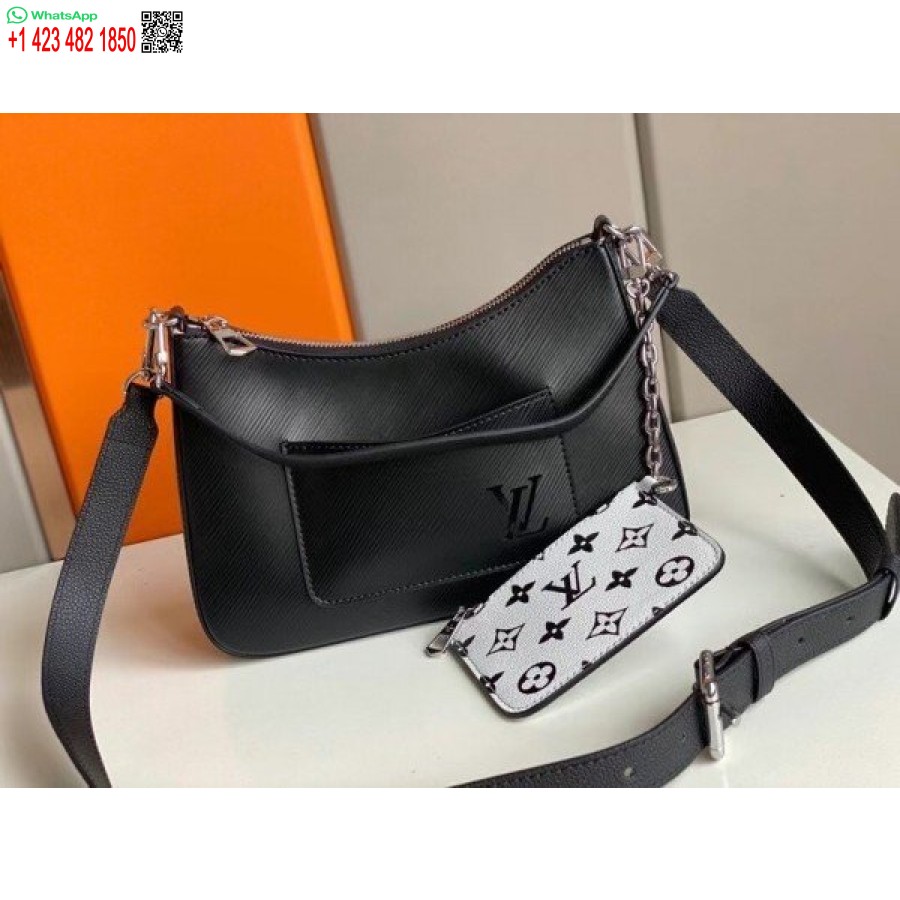 Replica Louis Vuitton White Marelle Bag Epi Leather M80689 BLV166