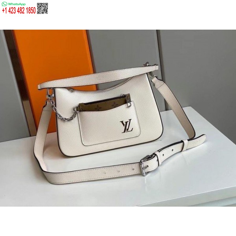Replica Louis Vuitton Valge Marelle Kott Epi Nahast M80688 Blv165