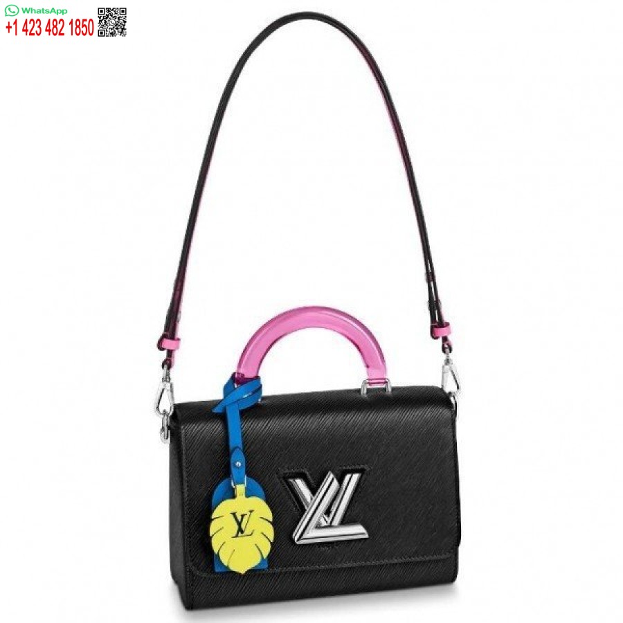 Réplique Sac Louis Vuitton Twist Mm Avec Poignée En Plexiglas M56112 Blv157