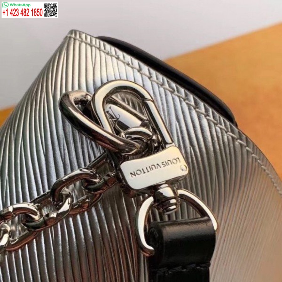 ماکت لوئیس ویتون توئیست میلیمتری کیف نقره ای اپی چرم M55404 Blv136