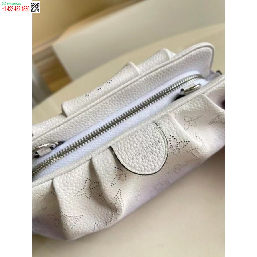 Реплика мини-сумка Louis Vuitton Scala градиентного синего цвета из кожи Mahina M80497 Blv248